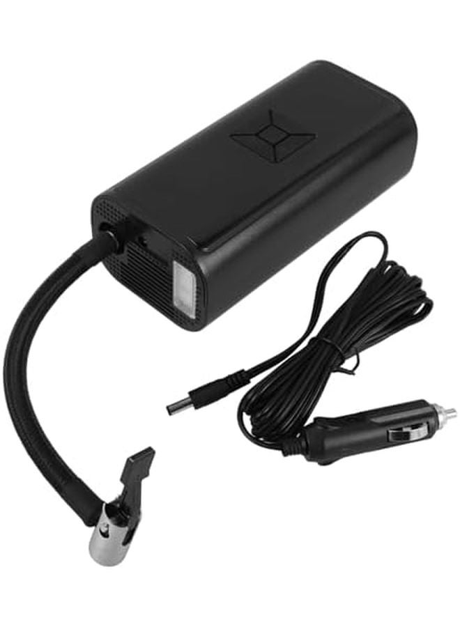 ValicLud Portable Wireless Tire Pump Mini Air Compressor for Car Bicycle Inflating Tires Black - Image 2