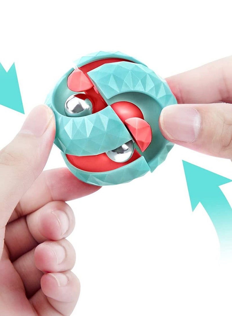 Diamond Ball Orbit Gyro Rubik's Cube Fingertip Marbles - Image 5
