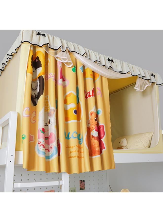 Bluejw Shaded College Students' Dormitory Special All-inclusive Closed Non-coated Mosquito Net Bed Curtain Integrated Bedroom Upper And Lower Bds Universal - Image 1