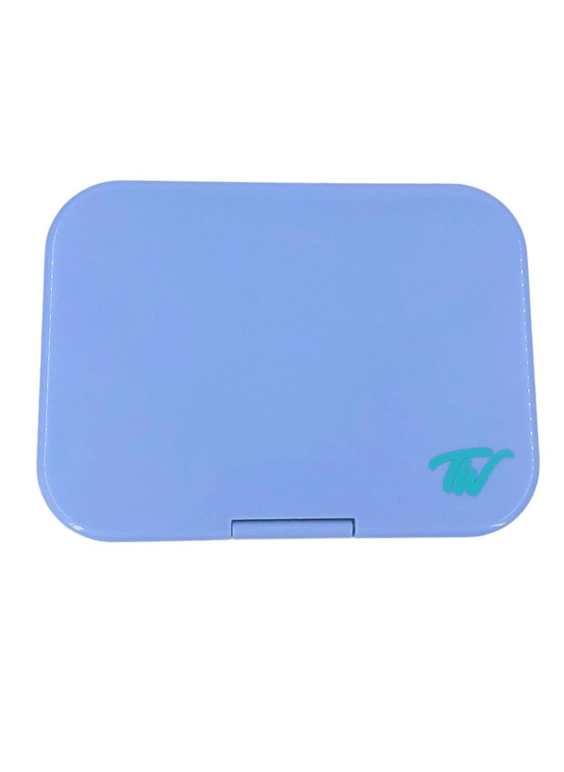 TINY WHEEL Tiny Wheel baby lunch Box Baby blue 6 Compartments  - Image 1