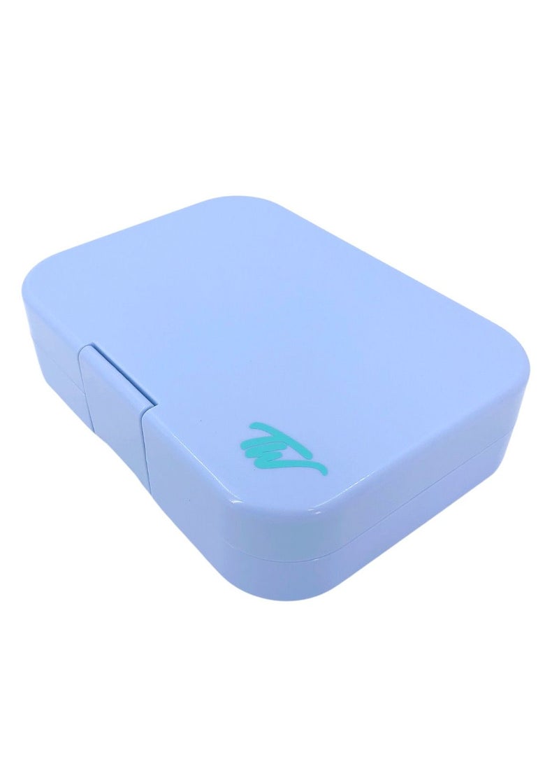 TINY WHEEL Tiny Wheel baby lunch Box Baby blue 6 Compartments  - Image 3