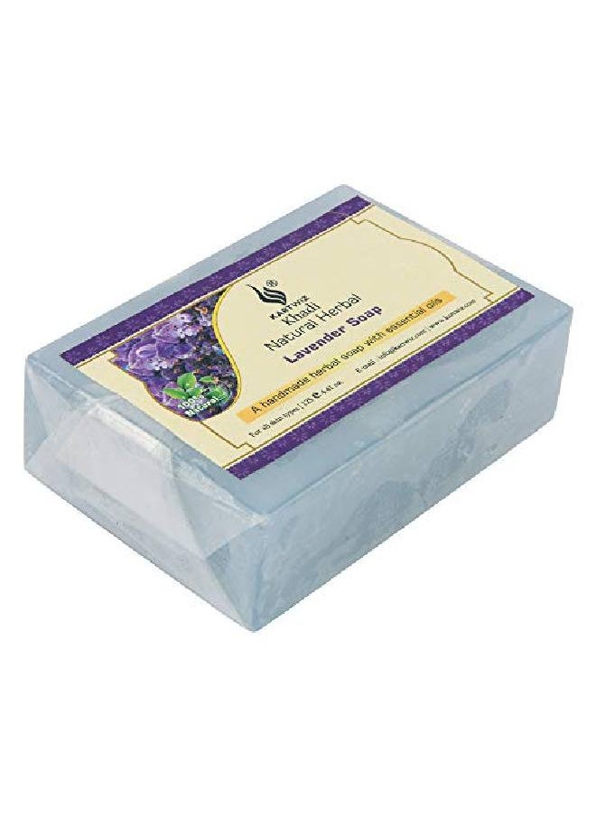 Khadi Natural Herbal صابون عشبي طبيعي مصنوع يدويًا مع زيوت عطرية assorted || عبوة من 12  - Image 5