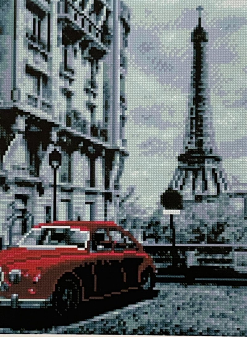 STRATEG DIY 5D Round Diamond Painting Craft Kit Multicolor - Image 2