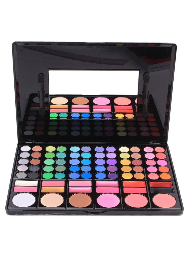 Brilliant Make up Palettes Revolution Makeup 78 Bright Colors Matte and Shimmer Eye Shadow Pallets for Women Highly Pigmented Shimmer Formula Makeup Set for the Day and Night - Image 1