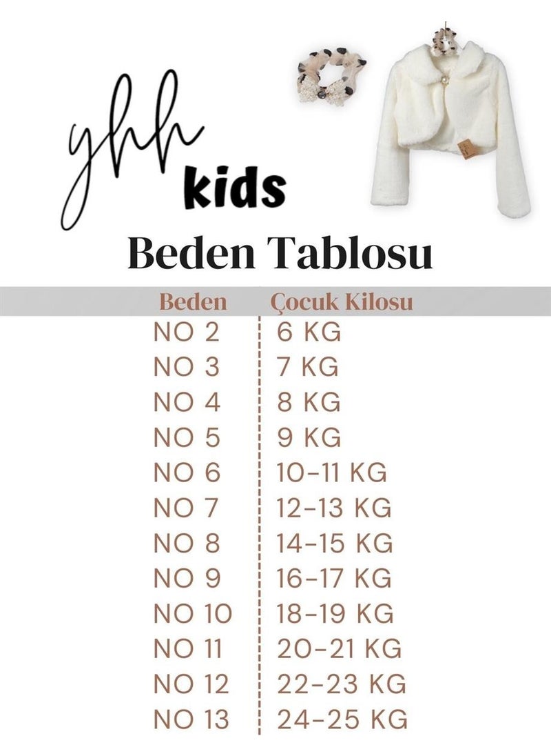 Yhh Kids - Girls Bolero Jacket Set with Stone Buckle | Girl's Special Occasion Clothing10 - Image 1