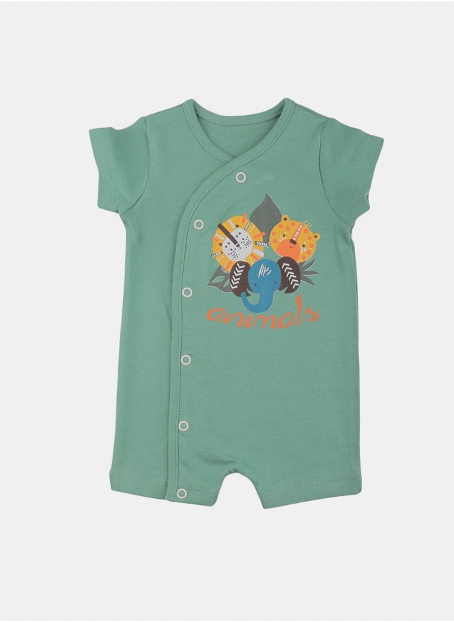 El Sayaad - Baby boy Summer Romper - Image 1