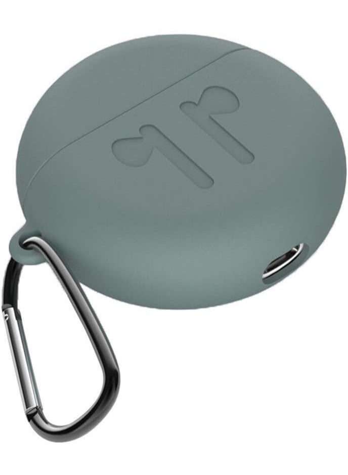 Silicone Shockproof Headset Cover For Huawei FreeBuds 3 Dark Green - Image 2