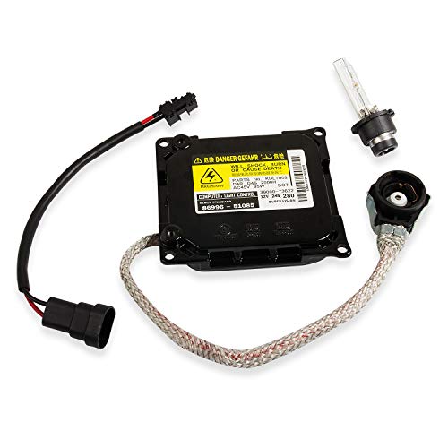RANSOTO DDLT003 Xenon HID Headlight Ballast Control Unit with Igniter D4S Bulb Compatible with 20062012 Lexus IS250 GX460 ES350 GS300 GS350 RX350  Toyota Prius Avalon Replaces 8596752020 KDLT003