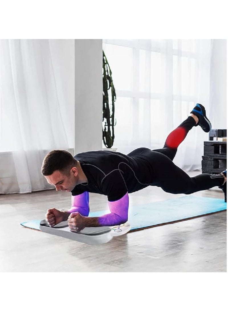 Generic Portable Intelligent Timing Fitness Push Up Board Resistance with Support Board Arm Abdominal Training System Fitness Training Equipment Fitness Training Equipment Indoor and Outdoor  - Image 3