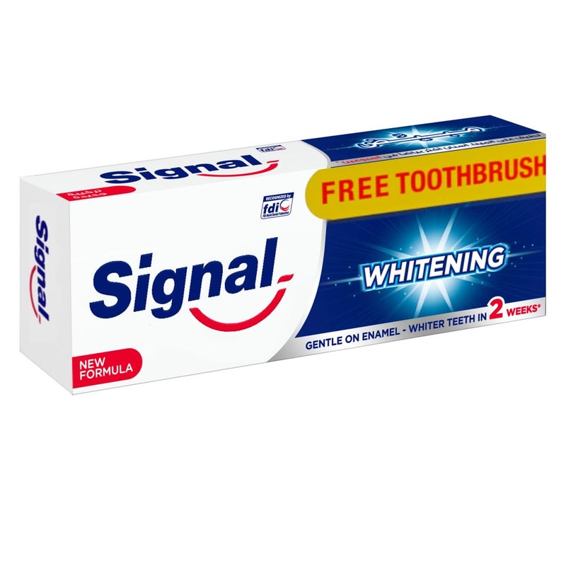 Signal Toothpaste for Whitening + Toothbrush 100ML