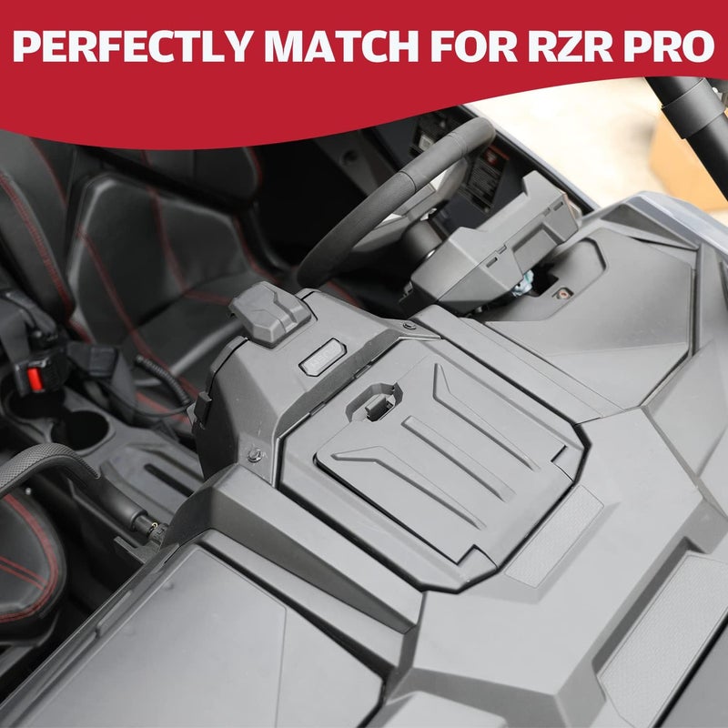 A & UTV PRO Center Console Dashboard Storage Box for Polaris RZR PRO XP/XP4 and RZR PRO R/Turbo R (2020-2024) - Image 3