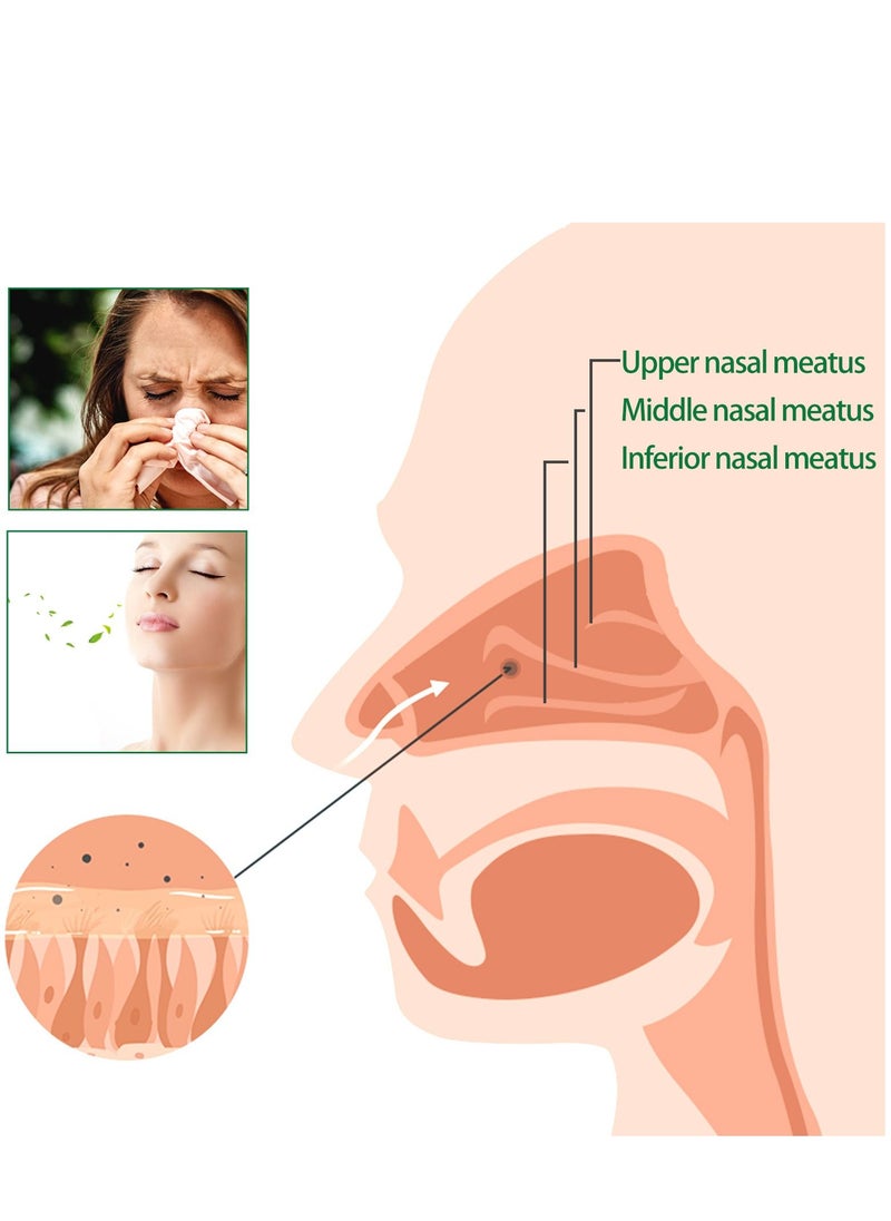 SOUTH MOON - Nasal Spray Relieves Nasal Congestion, Runny Nose, Nasal Discomfort, Nasal Cavity Cleaning Nursing Liquid - Image 1