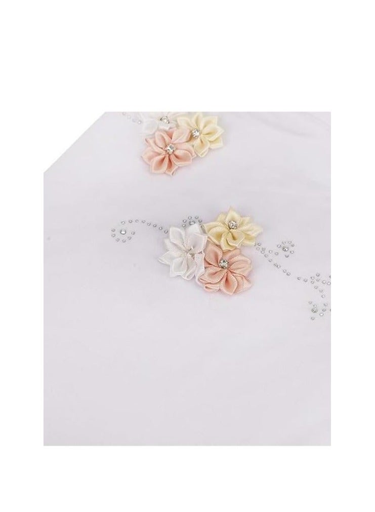 Y&D 50*48cm Suitable For 2 TO 6 Years Old Girl Shawl Lace Hijab  - Image 4