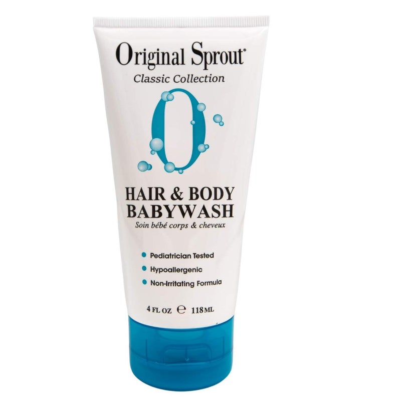 Original Sprout Hair and Body Babywash. Gentle Vegan Baby Shampoo and Body Wash for All Skin Types. 4 ounce (Packaging May Vary) - Image 1