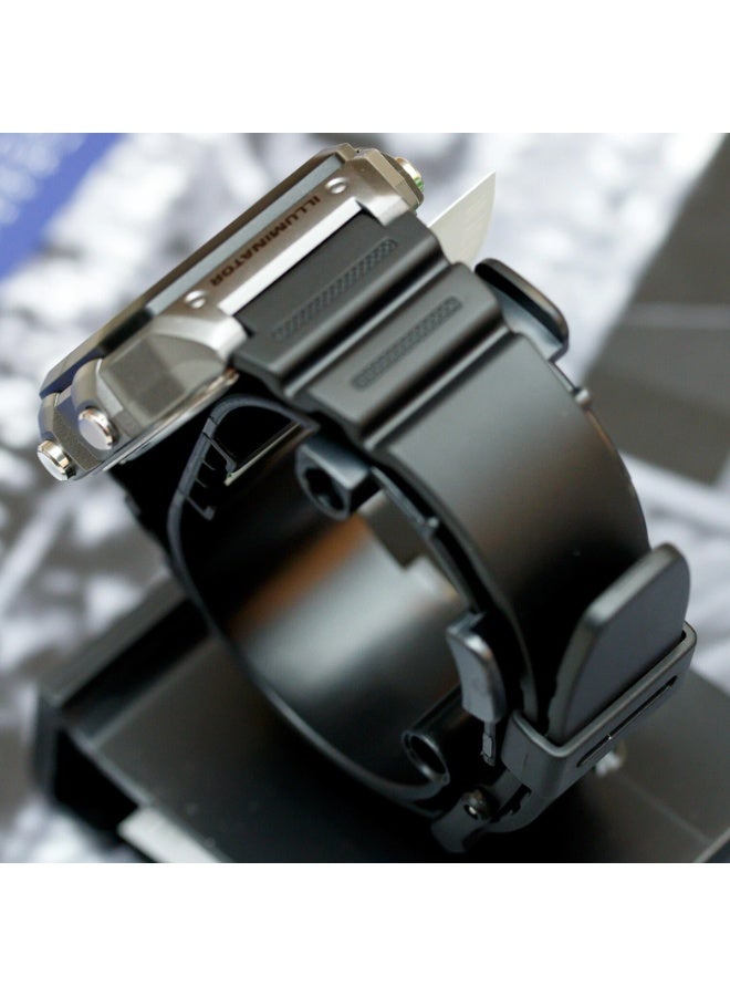 كاسيو ساعة كاسيو رقمية رياضية رجالية AE-1300WH-8AVDF – قرص أسود مع لمسات رمادية، سوار راتنج، عرض عالمي، إضاءة LED، مقاومة للماء حتى 100 متر - Image 3