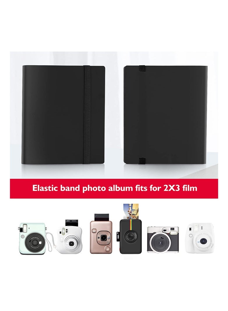 Arabest Pieces Of Moment Mini Book Album,160 Pockets Mini Photo Album for Fujifilm Instax Mini Camera, for Polaroid Snap, for Z2300, for SocialMatic Instant Cameras & for Zip Instant Printer,with 50 Colorful - Image 2