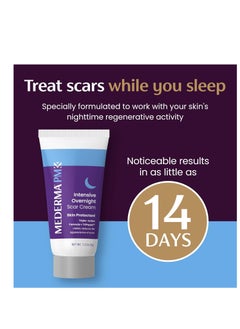 Mederma Mederma PM Intensive Overnight Scar Cream, Works with Skin's Nighttime Regenerative Activity, Clinically Shown to Make Scars Smaller and Less Visible, 1.0 Oz (28g)  - Image 4