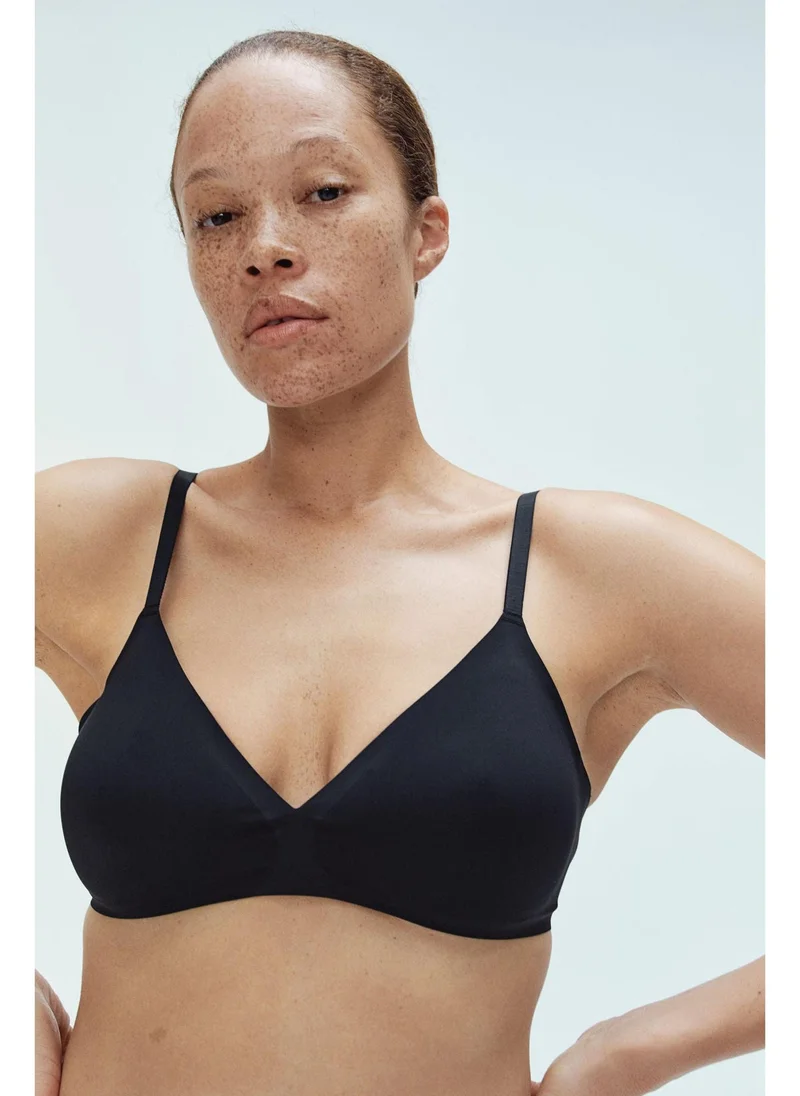 H&M Padded soft microfibre bra