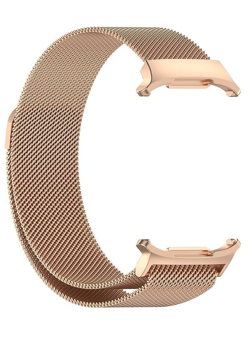 سوار ساعة يد مغناطيسي من الفولاذ المقاوم للصدأ لساعة سامسونج جلاكسي ووتش 7 الترا 47 مم - روز جولد Samsung Galaxy Watch 7 Ultra 47mm - Image 2