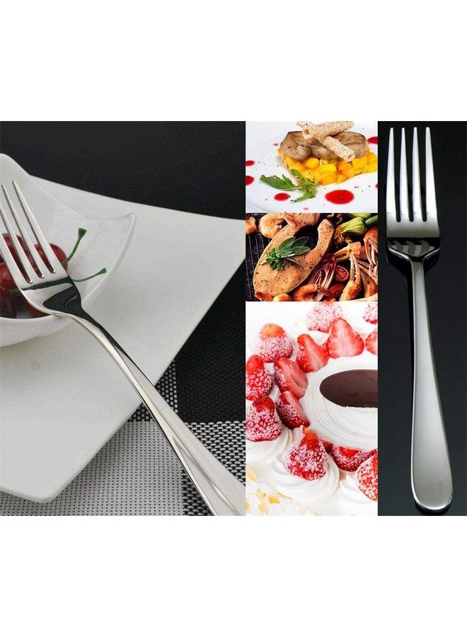 CXP Good Goods Stainless Steel Dinner Fork 7.3 Inch (8 Pcs) - Image 5