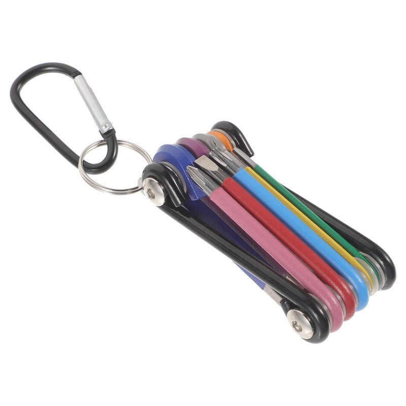 Foldable Hex Key Wrench Set Color Coded Metric Allen Keys for Home Repair - Image 2