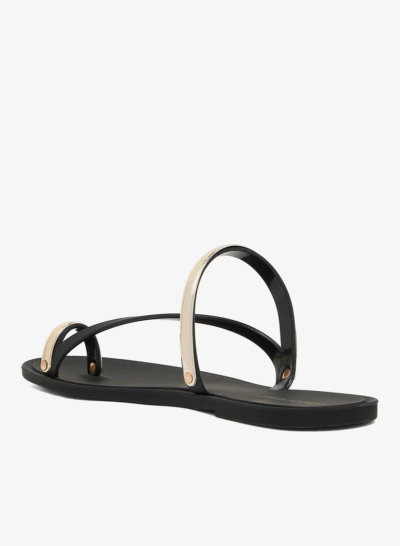 لندن ريبيل Reese Multi Strap Flat Sandals