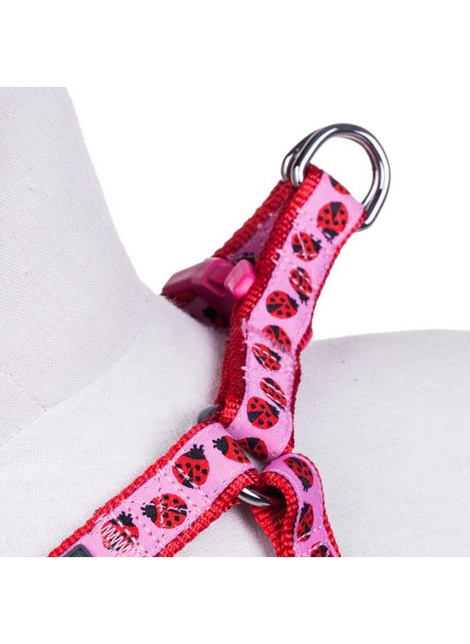 Blueberry Pet Blueberry Pet Essentials 2 Patterns Step-in Ladybug Designer Dog Harness, Chest Girth 20" - 26", Medium, Adjustable Harnesses for Dogs  - Image 4