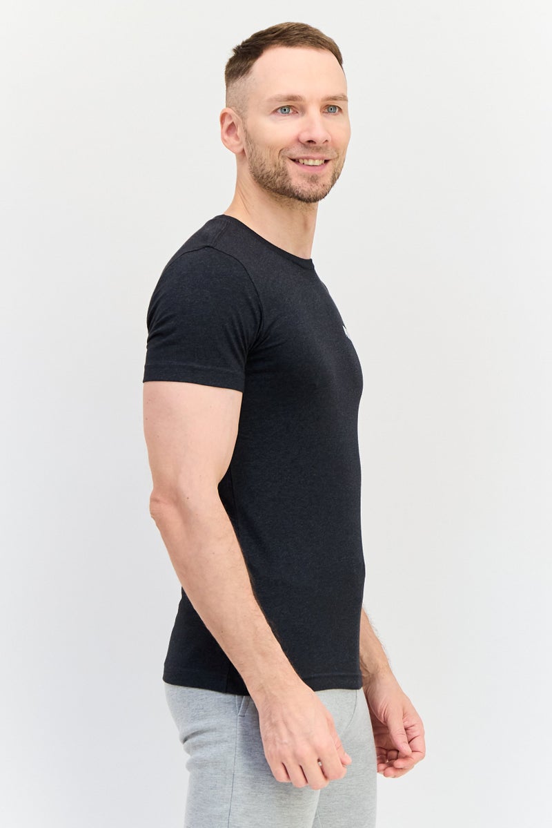 PUMA Men Slim Fit Short Sleeves Outdoor T-shirt, Dark Gray - Image 2