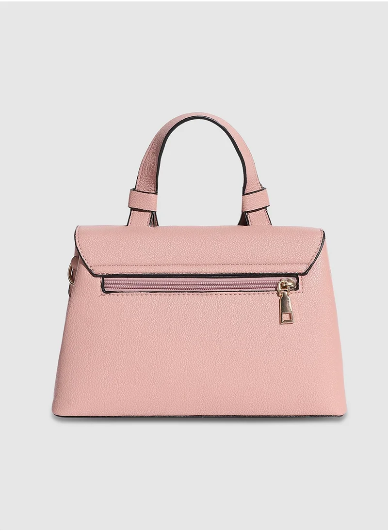 صوص هاوت Structured Essential Handbag - Light Pink