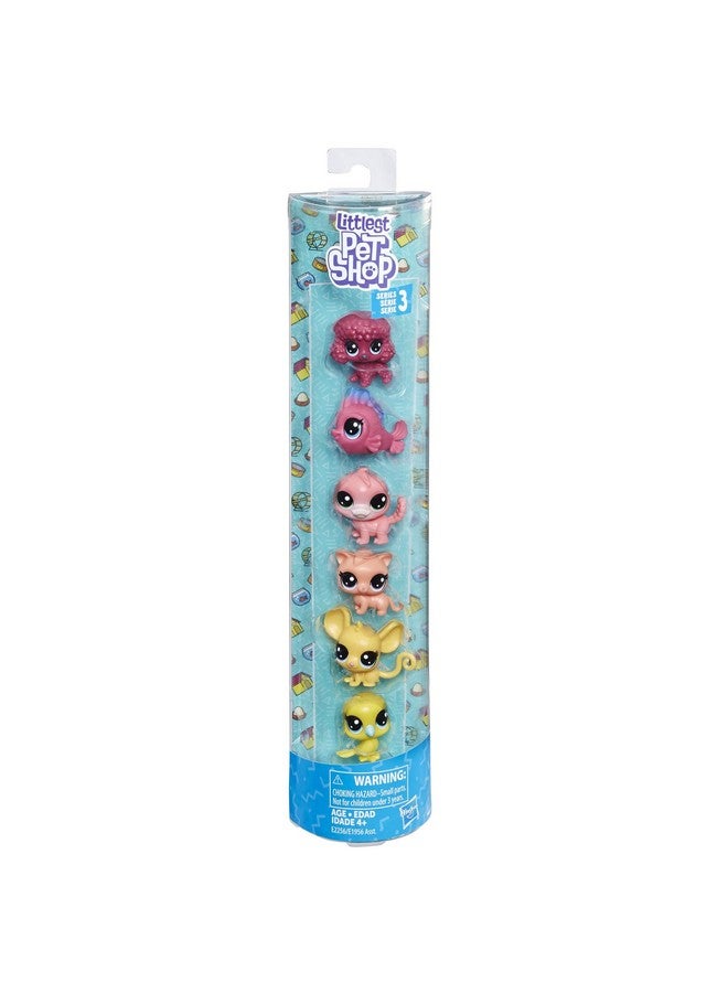 Littlest Pet Shop Littlest PetShop Mini Scale Tube Pets Kitty Dog Bird Pet Shop and More - Image 1