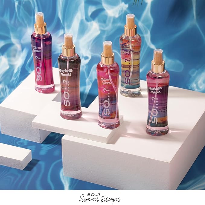 So Summer Escapes Womens Mykonos Nights Body Mist Fragrance Spray 200ml