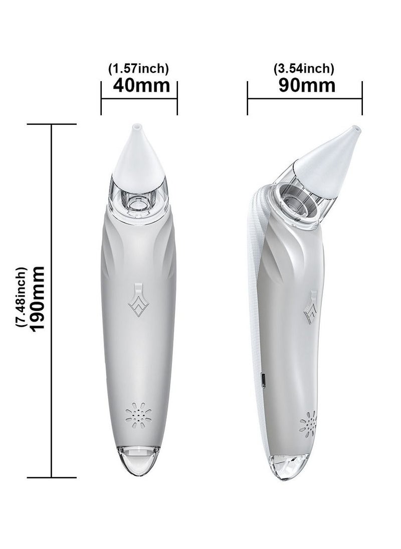 Generic - Nasal Aspirator for Baby Electric Baby Nose Sucker with Adjustable Suction Level, USB Rechargeable with 3 Silicone Tips Music and Light Soothing Function - Image 1