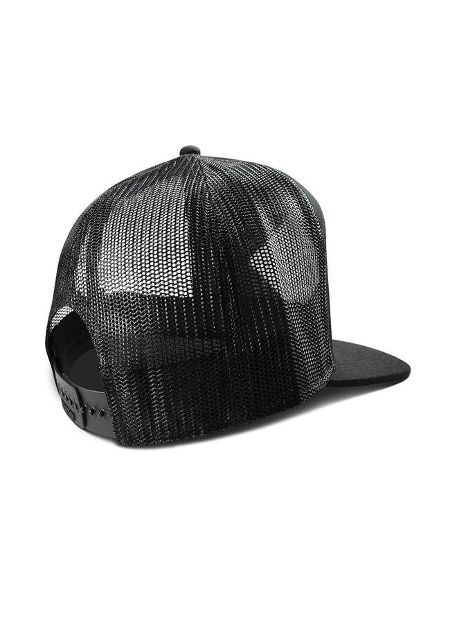 ARIAT Men's Diamond Screen Printed Patch Cap Black - Image 2