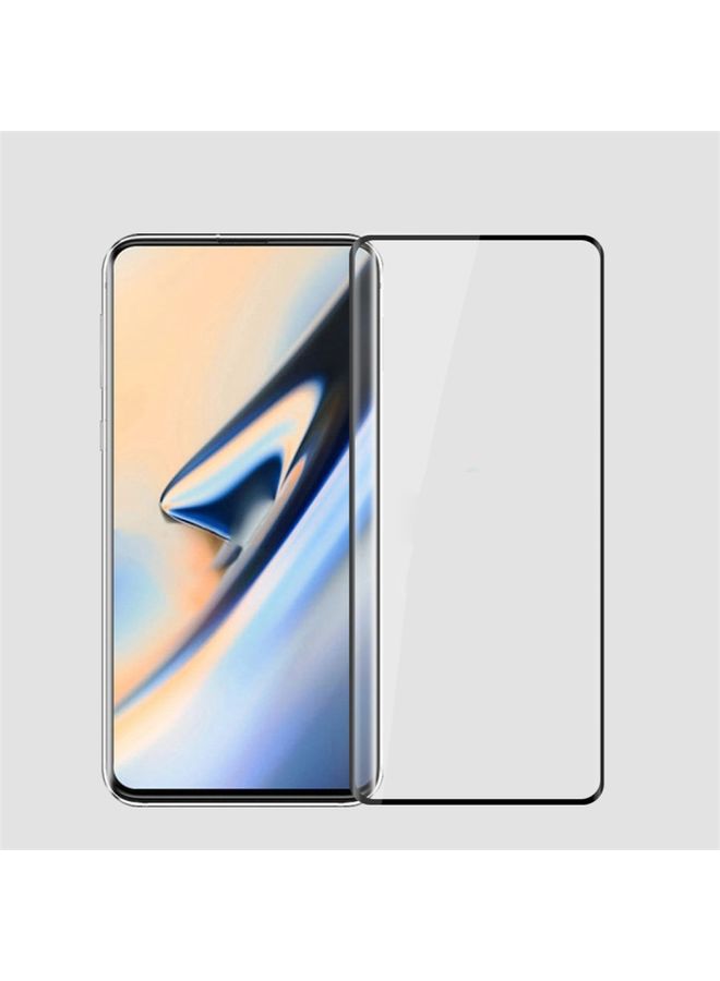 Screen Protector MOFI 9H 3D Curved Heat Bending Full Screen Tempered Glass Film for OnePlus 7 Pro (Black)