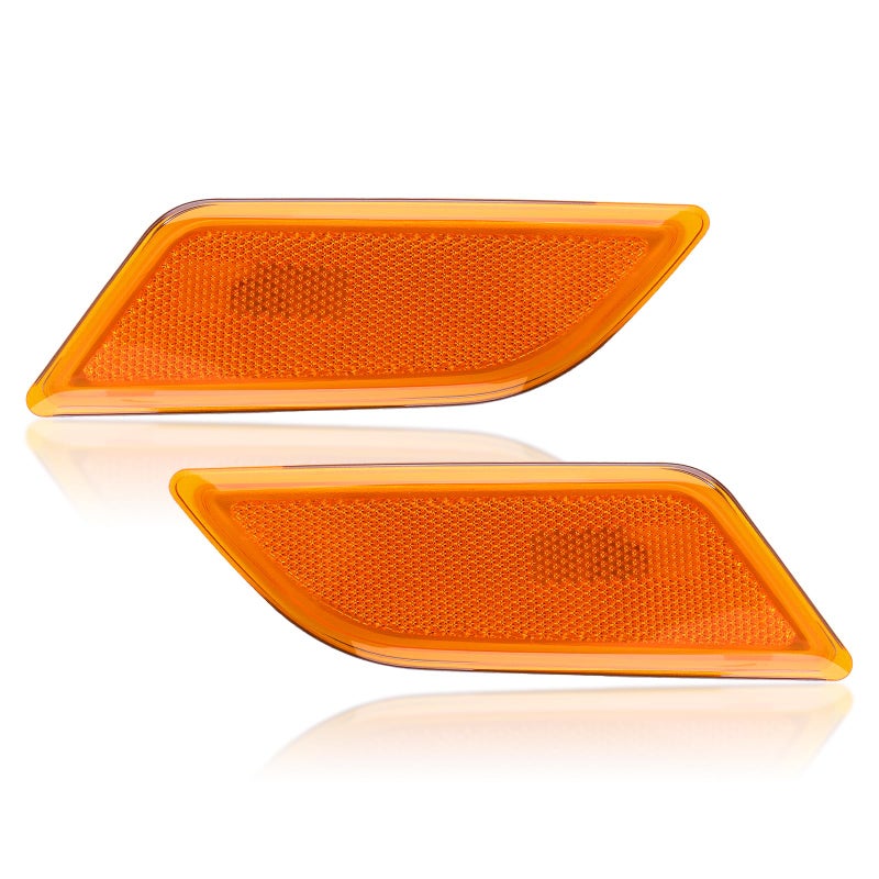 GoaMotors Pair Side Marker Light Lamp Housing Front Left and Right Set Fit for Mercedes Benz C250 C300 C350 20122014 2049067401 2049067301