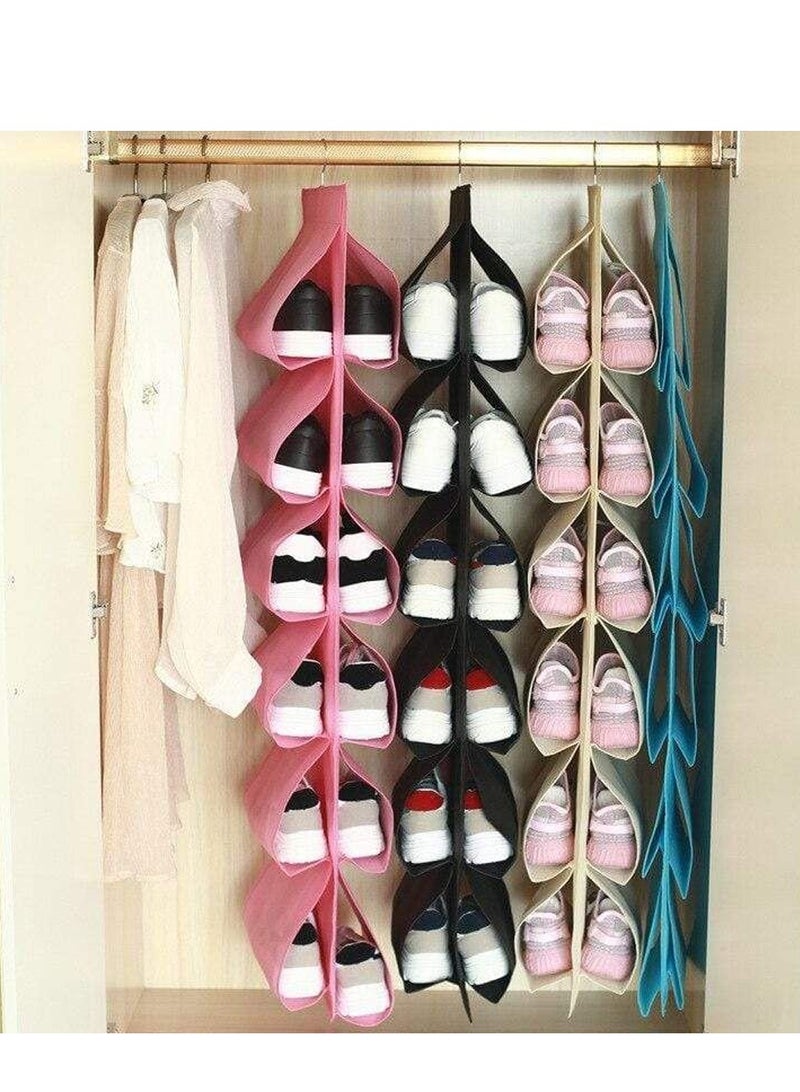 حامل ومنظم الاحذيه 6 احذية - Image 5