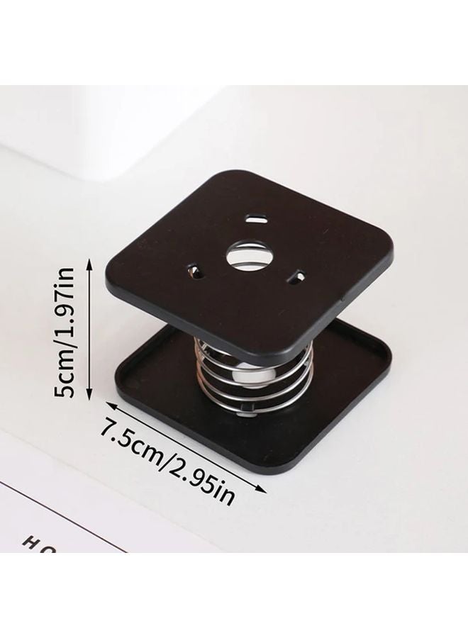 2PCS Model A Spring Support Tissue Box Holder Simple Installation Bracket - Image 4