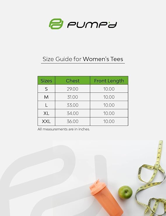 PUMP'D Women's Solid Athletic Fit T-Shirt (PUMSS23WTP-007_Red Blaze_L) - Image 3