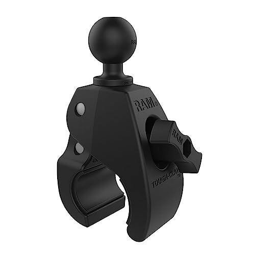RAM Mounts RAP-401U Tough-Claw Large Clamp Ball Base with C Size 1.5" Ball for Rails 1" to 2.25" in Diameter - Image 1