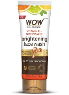 WOW Skin Science Brightening Vitamin C Face Wash No Parabens, Sulphate, Silicones And Color 100Ml  - Image 1