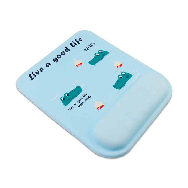 Y&D Memory Foam Mouse Pad with Gel Wrist Rest - Ergonomic Desk Pad for Gaming & Office Laptop Computer - Image 3