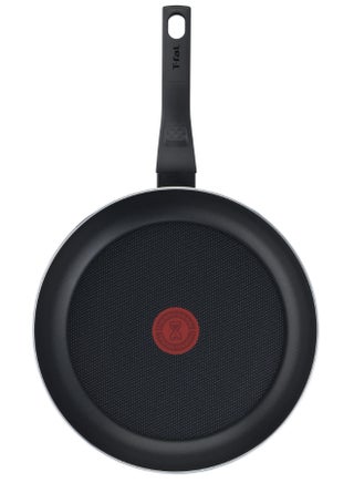 TEFAL مقلاة 20 سم | تنظيف سهل | ألومنيوم | طلاء غير لاصق | مؤشر حرارة Thermo Signal | قاعدة توزيع الحرارة | أواني طهي آمنة وصحية | صنع في فرنسا | أحمر | ضمان لمدة سنتين | B5720253 - view 3