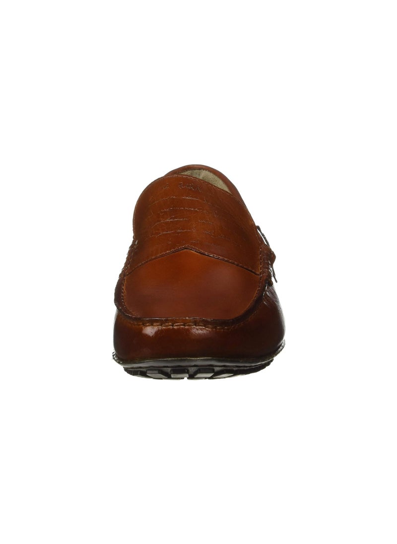 RUOSH - Mens Loafer Slip on Driving Comfort Leather Work Office Formal Occasion Party Casual Wear Italian Design Fashion Premium Shoes - Image 1