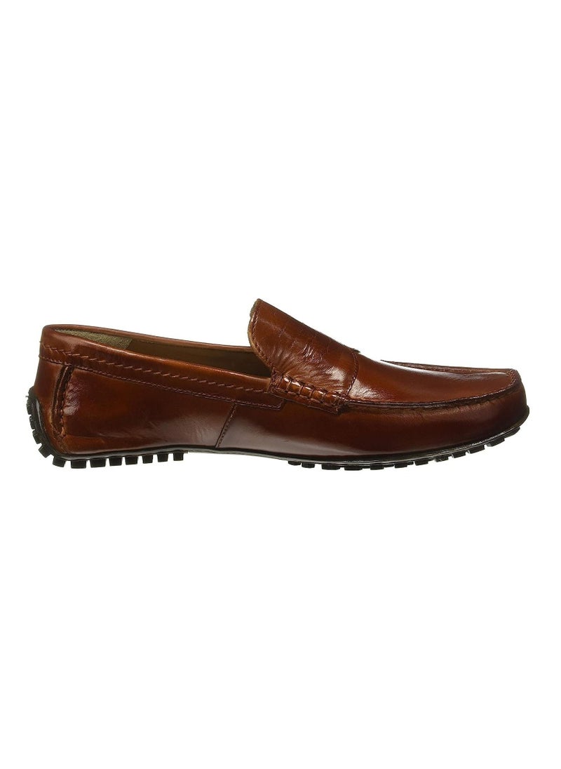 RUOSH - Mens Loafer Slip on Driving Comfort Leather Work Office Formal Occasion Party Casual Wear Italian Design Fashion Premium Shoes - Image 1