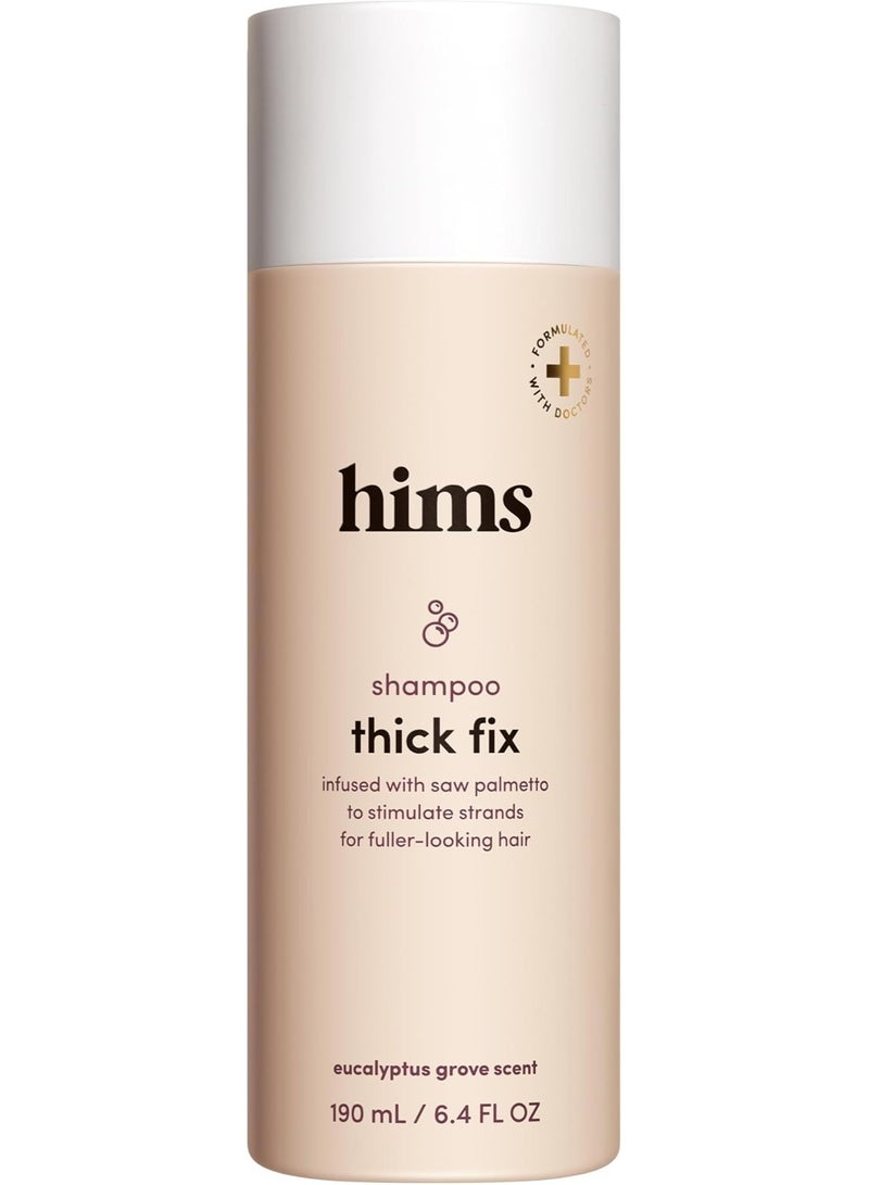 HIMS thick fix shampoo for helping hair appear thicker - 6.4 fl oz - Image 1
