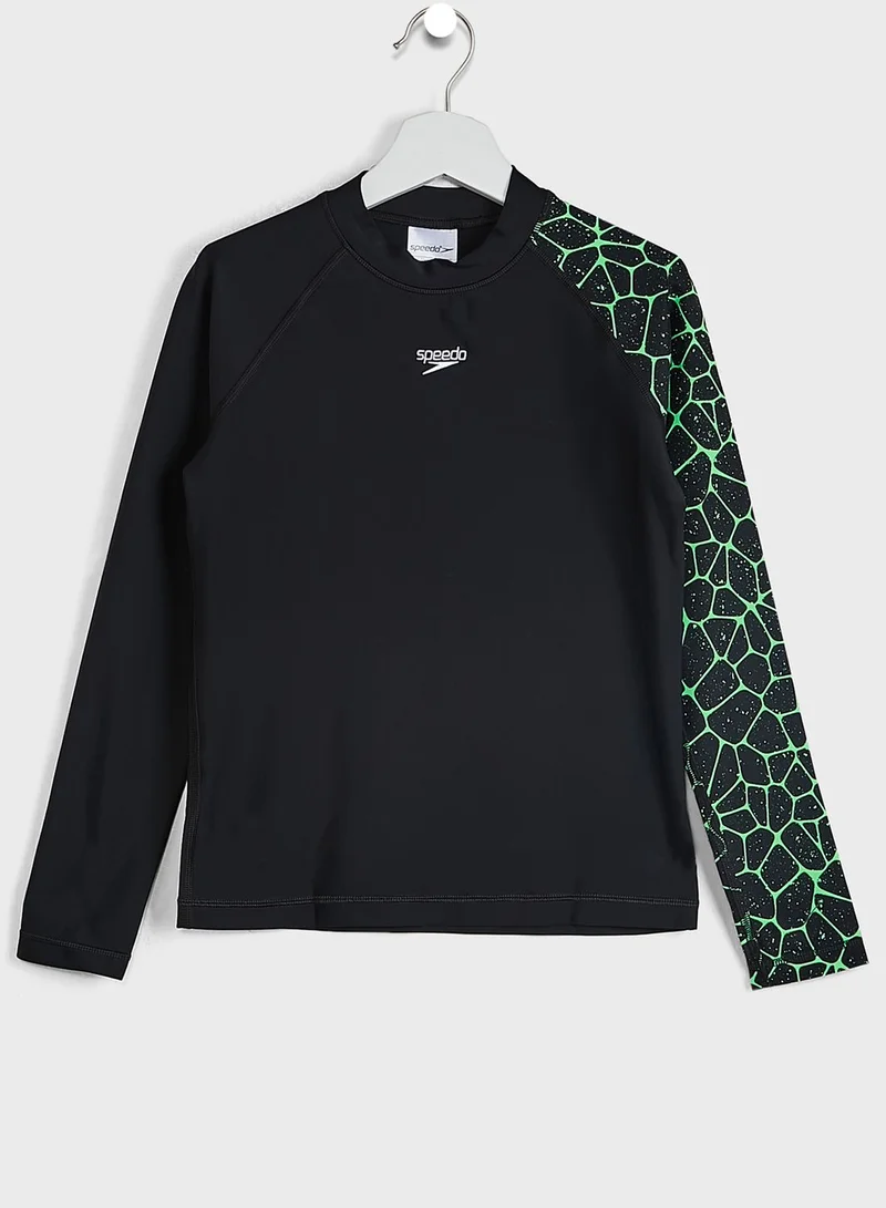 speedo Kids Logo Rashguard