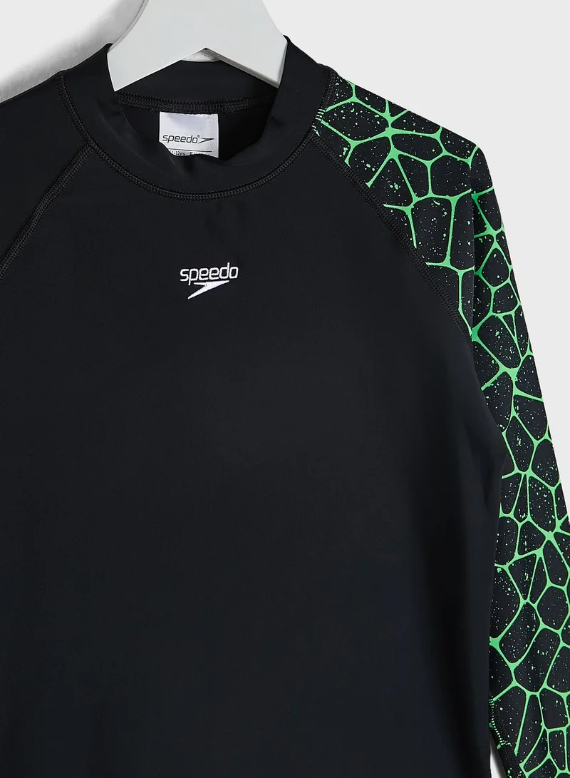 speedo Kids Logo Rashguard