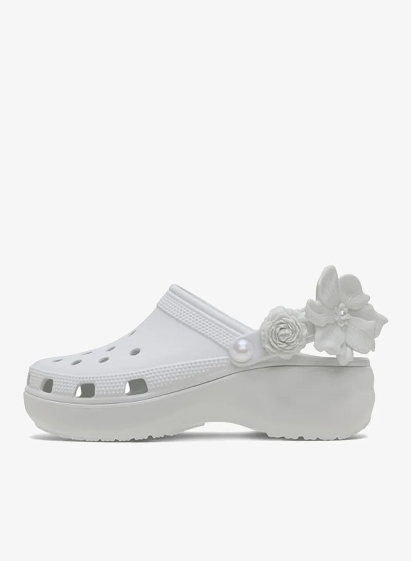crocs Classic Platform Bouquet Clog