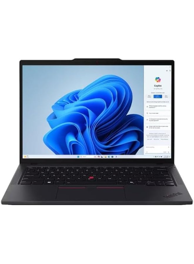 Lenovo ThinkPad T14 Gen 5 Laptop With 14-Inch WUXGA Display, Intel Core Ultra 7 155U Processor/16GB RAM/512GB SSD/Windows 11 Pro black - Image 1