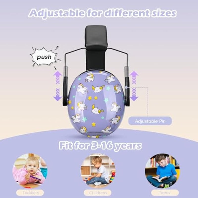 بروكيس اغطية اذن امنة للاطفال للحد من الضوضاء وحماية السمع - Image 3